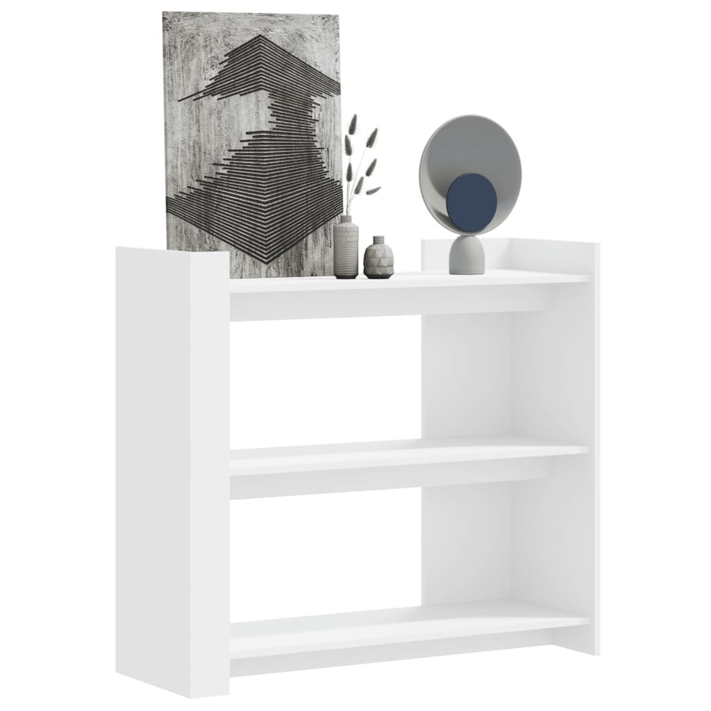 VidaXL Wandtafel 100x35x90 cm bewerkt hout wit
