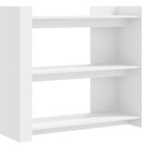 VidaXL Wandtafel 100x35x90 cm bewerkt hout wit