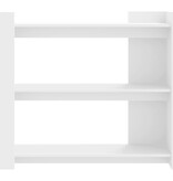 VidaXL Wandtafel 100x35x90 cm bewerkt hout wit