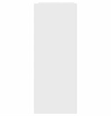 VidaXL Wandtafel 100x35x90 cm bewerkt hout wit