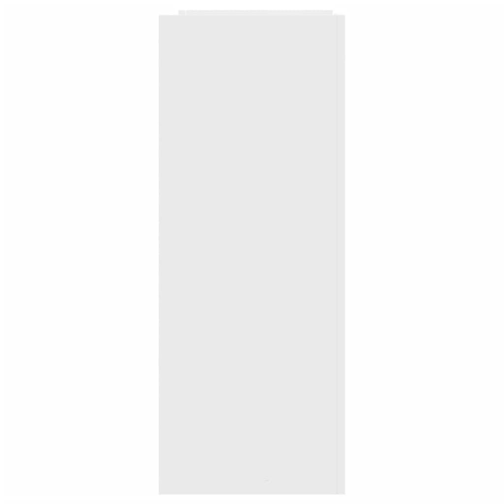 VidaXL Wandtafel 100x35x90 cm bewerkt hout wit