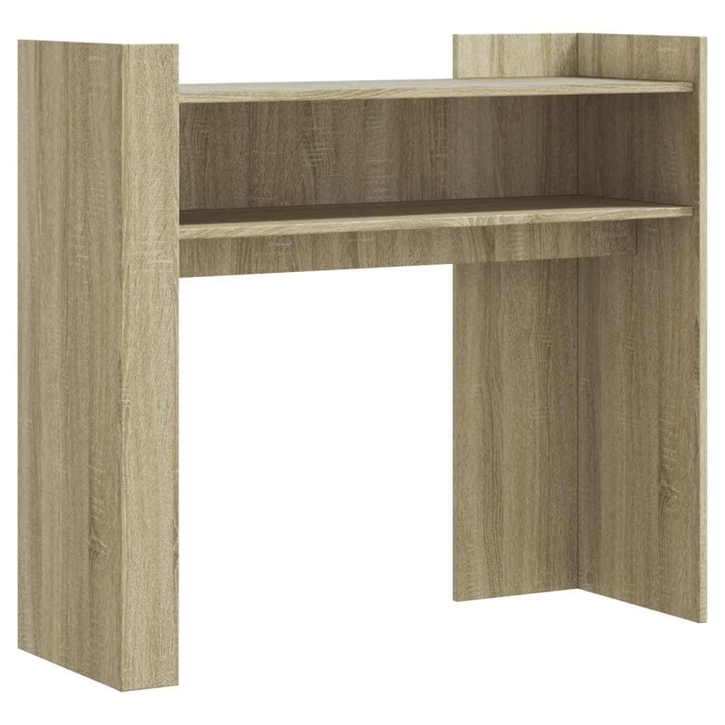 VidaXL Wandtafel 100x35x90 cm bewerkt hout sonoma eikenkleurig
