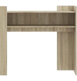 VidaXL Wandtafel 100x35x90 cm bewerkt hout sonoma eikenkleurig