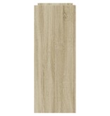 VidaXL Wandtafel 100x35x90 cm bewerkt hout sonoma eikenkleurig