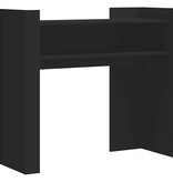 VidaXL Wandtafel 100x35x90 cm bewerkt hout zwart