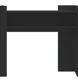 VidaXL Wandtafel 100x35x90 cm bewerkt hout zwart
