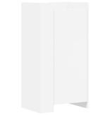 VidaXL Schoenenkast 52x37,5x100 cm bewerkt hout wit