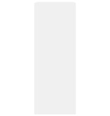 VidaXL Schoenenkast 52x37,5x100 cm bewerkt hout wit