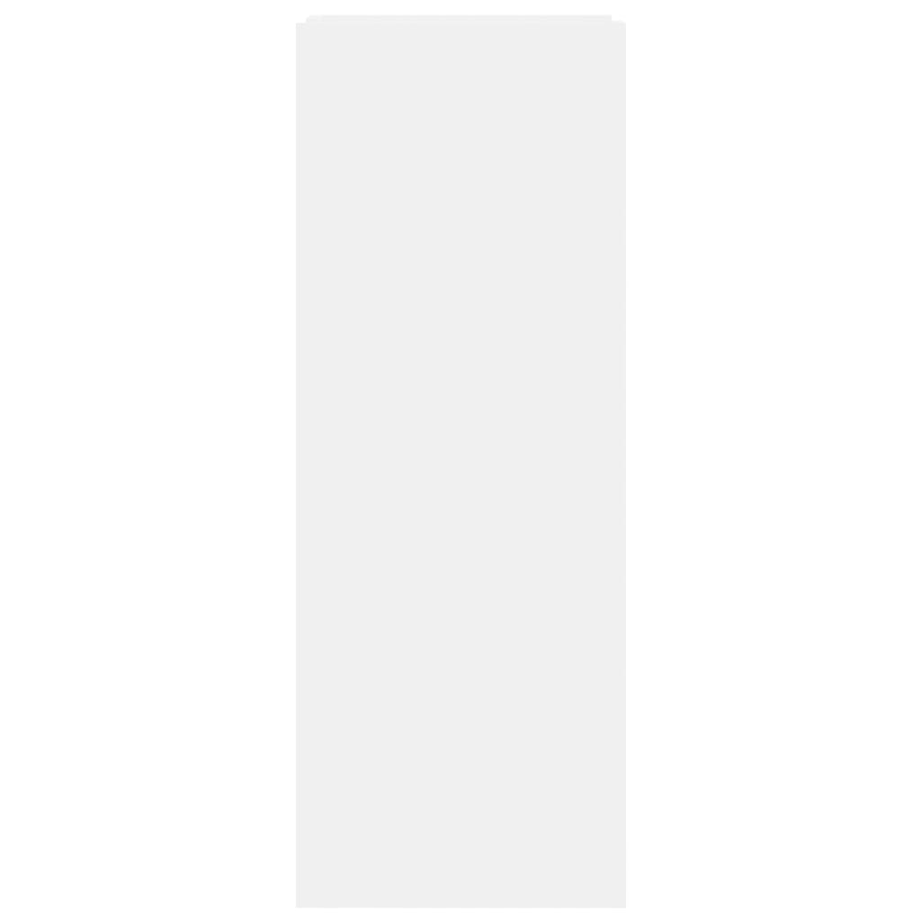 VidaXL Schoenenkast 52x37,5x100 cm bewerkt hout wit