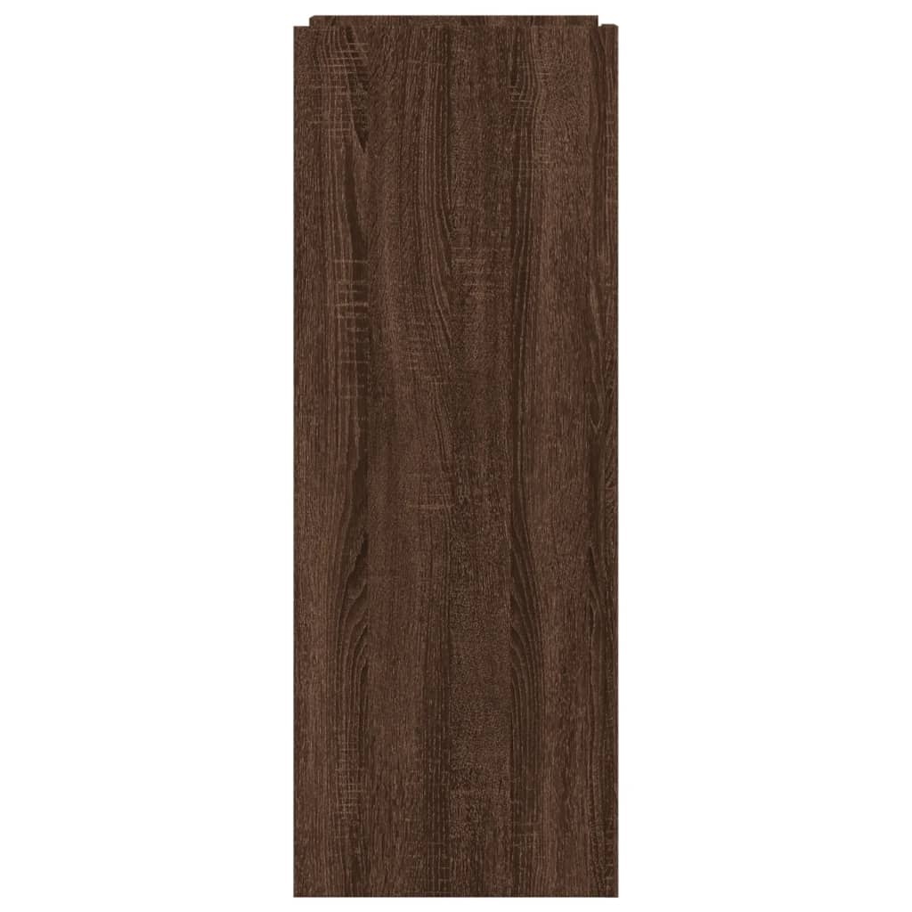 VidaXL Schoenenkast 74,5x37,5x100 cm bewerkt hout bruin eikenkleurig