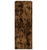 VidaXL Schoenenkast 74,5x37,5x100 cm bewerkt hout gerookt eikenkleurig