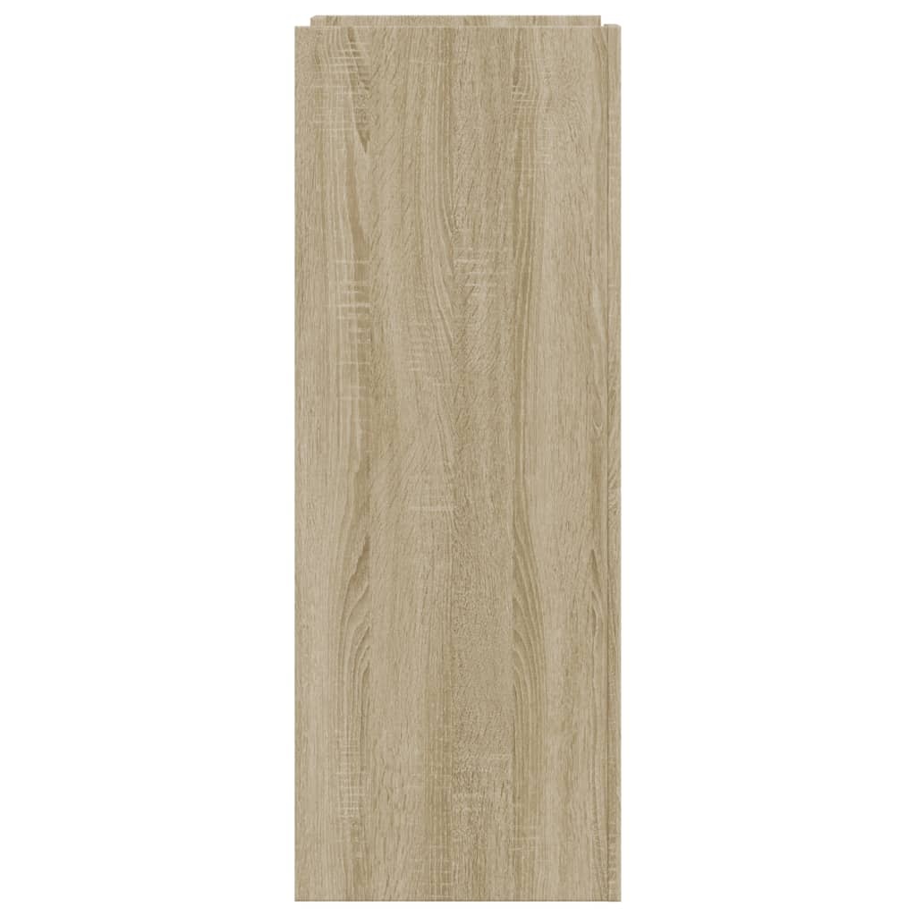 VidaXL Schoenenkast 74,5x37,5x100 cm bewerkt hout sonoma eikenkleurig