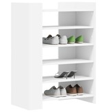 VidaXL Schoenenkast 74,5x37,5x100 cm bewerkt hout wit