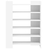 VidaXL Schoenenkast 74,5x37,5x100 cm bewerkt hout wit