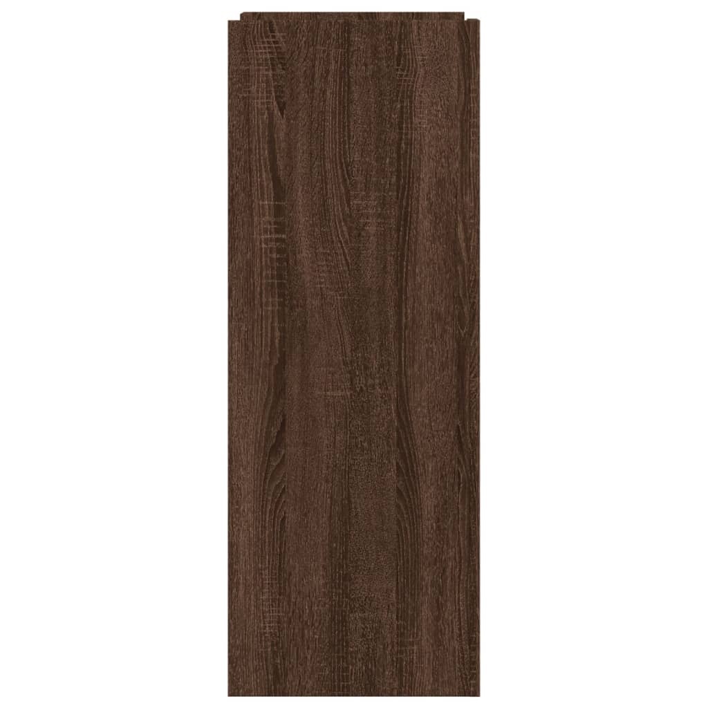 VidaXL Schoenenkast 52x37,5x100 cm bewerkt hout bruin eikenkleurig