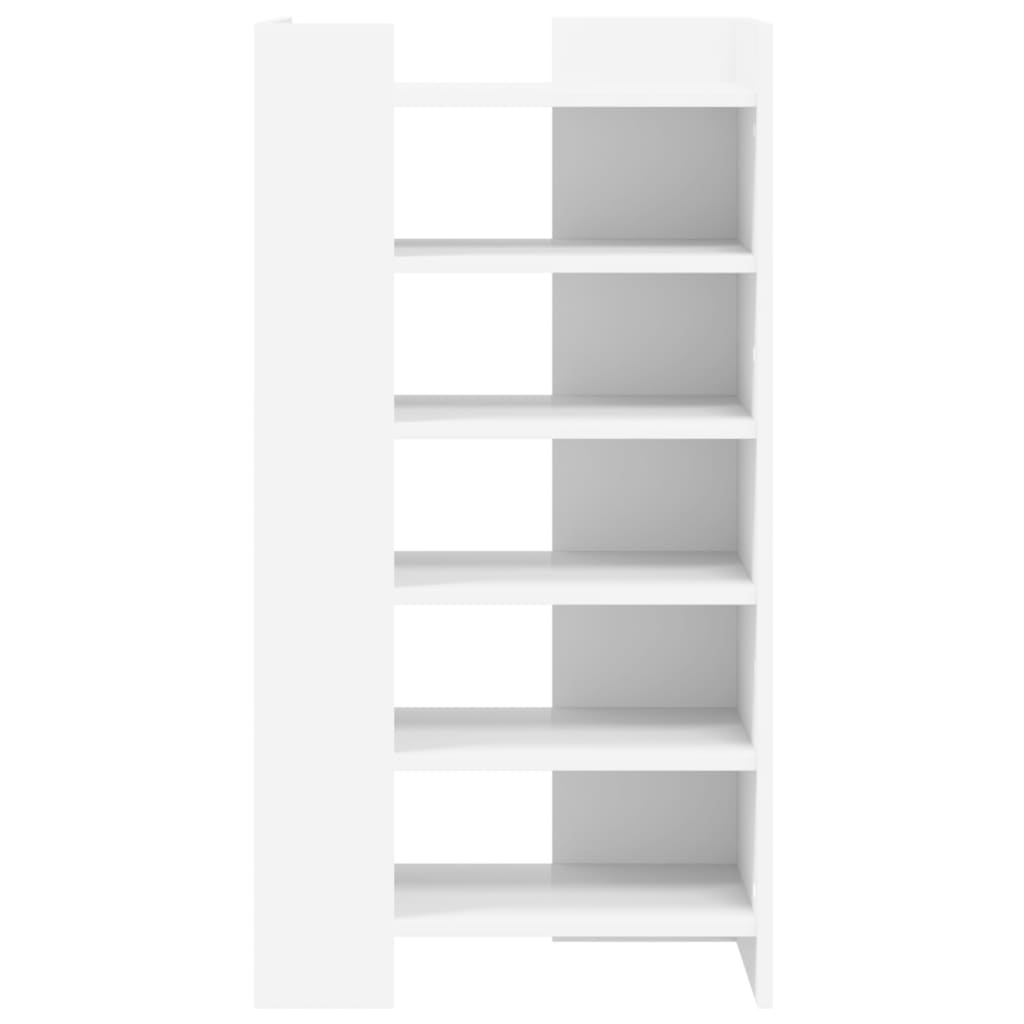 VidaXL Schoenenkast 52x37,5x100 cm bewerkt hout wit