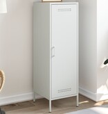 VidaXL Hoge kast 36x39x113 cm staal wit