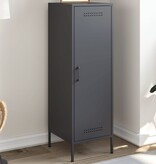 VidaXL Hoge kast 36x39x113 cm staal antracietkleurig