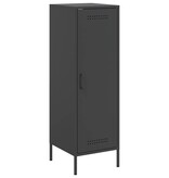 VidaXL Hoge kast 36x39x113 cm staal zwart