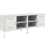 VidaXL Tv-meubelen 2 st 68x39x50,5 cm staal wit
