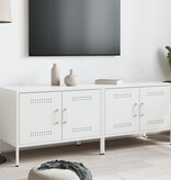 VidaXL Tv-meubelen 2 st 68x39x50,5 cm staal wit