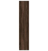 VidaXL Boekenkast 57x28,5x141 cm bewerkt hout bruin eikenkleurig