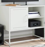 VidaXL Tv-meubel 100,5x39x60,5 cm staal olijfgroen