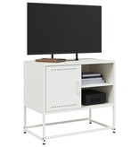 VidaXL Tv-meubel 100,5x39x60,5 cm staal olijfgroen