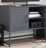 VidaXL Tv-meubel 100,5x39x60,5 cm staal roze