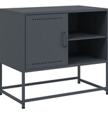 VidaXL Tv-meubel 100,5x39x60,5 cm staal roze