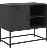 VidaXL Hoge kast 100,5x39x107 cm staal olijfgroen