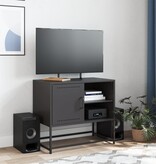 VidaXL Hoge kast 100,5x39x107 cm staal olijfgroen
