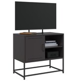VidaXL Hoge kast 100,5x39x107 cm staal olijfgroen