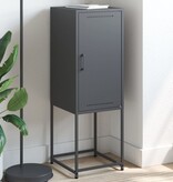 VidaXL Hoge kast 36x39x107 cm staal antracietkleurig