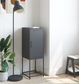 VidaXL Hoge kast 36x39x107 cm staal antracietkleurig