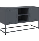 VidaXL Hoge kast 36x39x123 cm staal olijfgroen