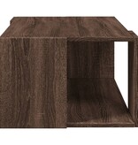 VidaXL Salontafel 89,5x48x30 cm bewerkt hout bruin eikenkleurig