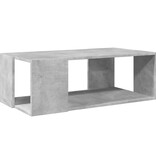 VidaXL Salontafel 89,5x48x30 cm bewerkt hout betongrijs