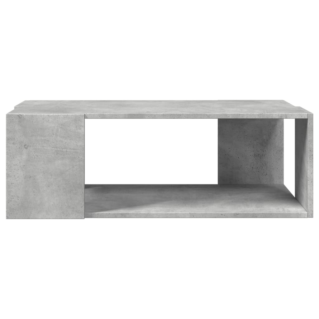 VidaXL Salontafel 89,5x48x30 cm bewerkt hout betongrijs