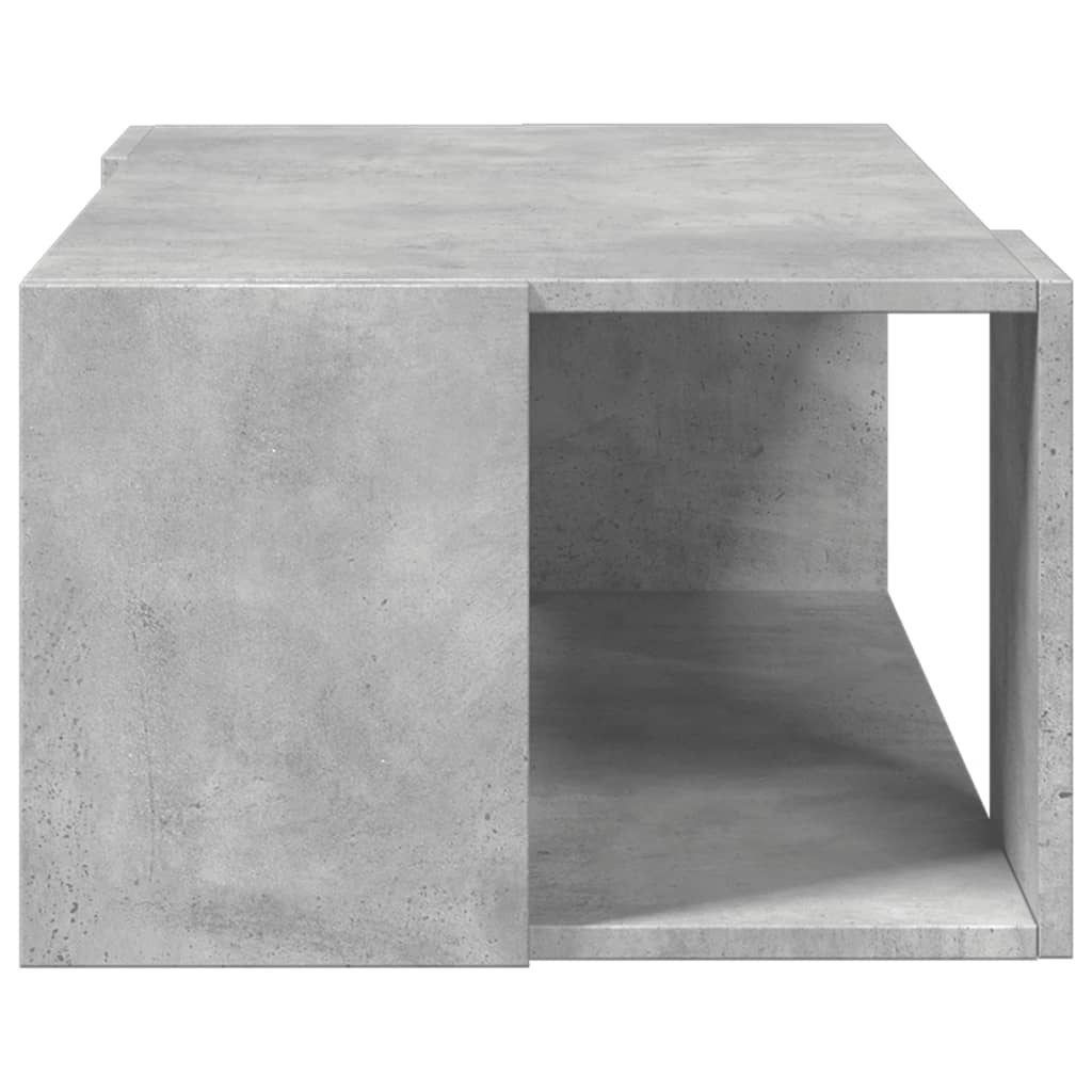 VidaXL Salontafel 89,5x48x30 cm bewerkt hout betongrijs
