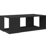 VidaXL Salontafel 89,5x48x30 cm bewerkt hout zwart