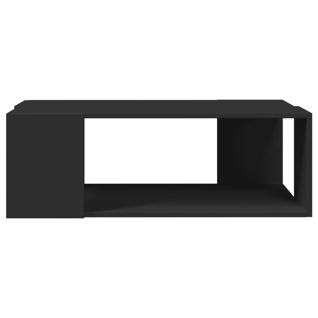VidaXL Salontafel 89,5x48x30 cm bewerkt hout zwart