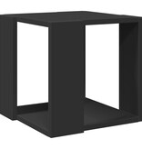 VidaXL Salontafel 32x32x30 cm bewerkt hout zwart