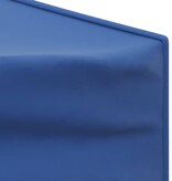 VidaXL Partytent inklapbaar met zijwanden 3x3 m blauw