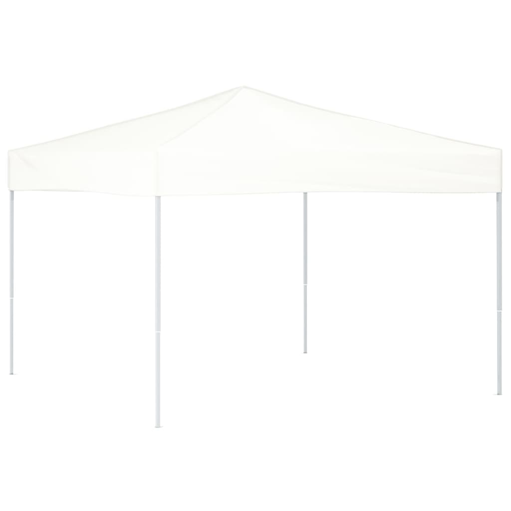VidaXL Partytent inklapbaar 3x3 m wit