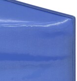 VidaXL Partytent inklapbaar met zijwanden 2x2 m blauw