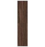 VidaXL Hoge kast 30x41x185 cm bewerkt hout bruin eikenkleurig