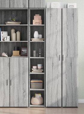 VidaXL Hoge kast 30x41x185 cm bewerkt hout grijs sonoma eikenkleurig