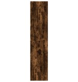 VidaXL Hoge kast 30x41x185 cm bewerkt hout gerookt eikenkleurig