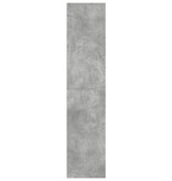 VidaXL Hoge kast 30x41x185 cm bewerkt hout betongrijs